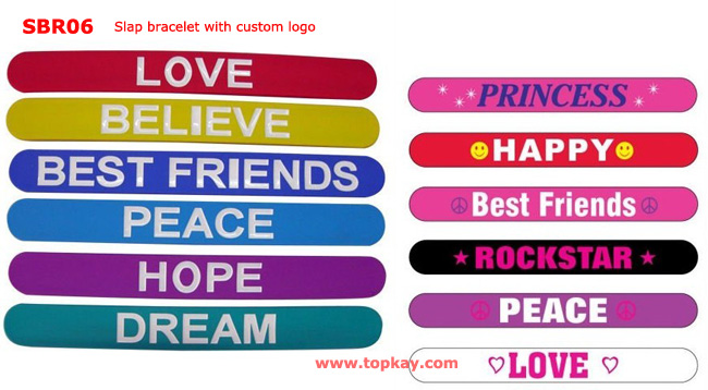 topkayCustom Design silicone bracelet