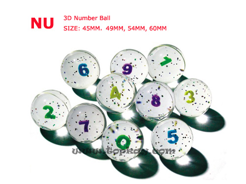 NU-3D Number Ball