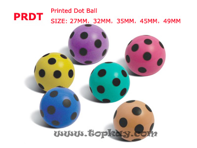 topkayPRDT-Printed Dot Ball