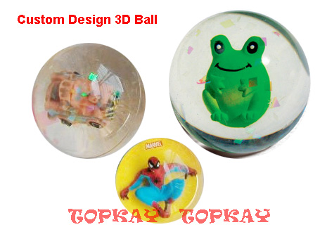 topkayCustom Design 3D Bounce Ball