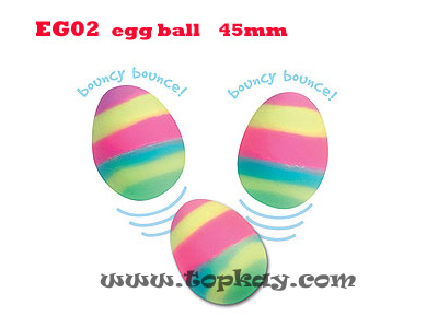 Colorful Bouncy Egg