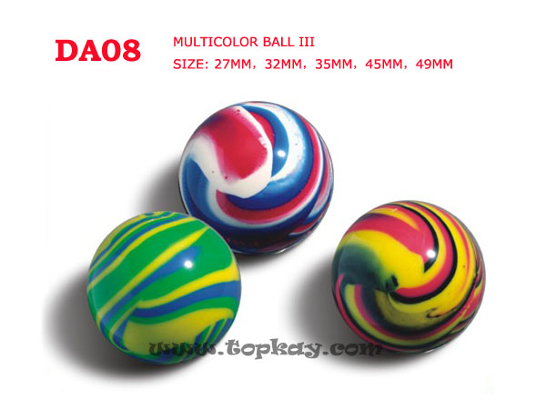 topkayDA08-Multicolor swirl ball II
