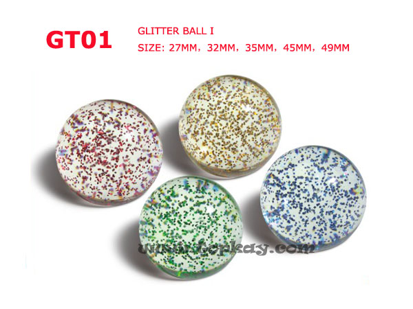 topkayGT01-Glitter Bouncy Ball I