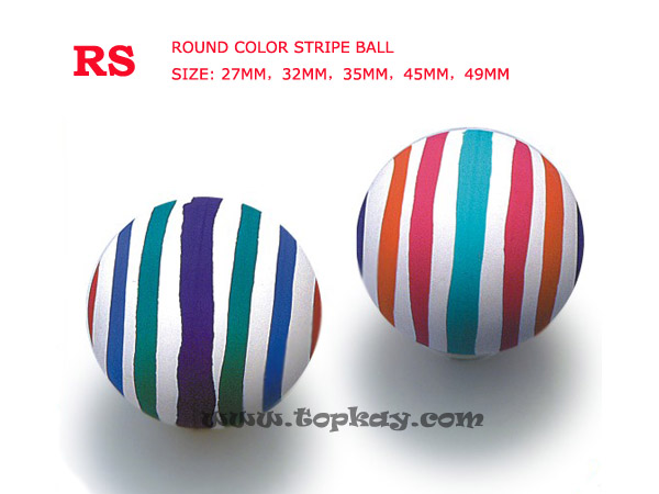 topkayRS-Color Round Stripe Balls