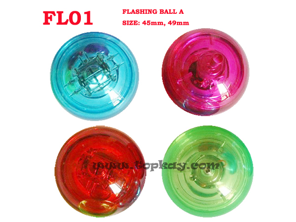 Flashing bounce Balls