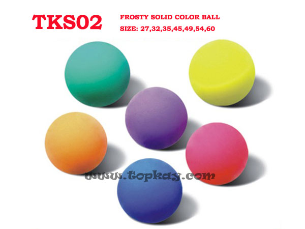 topkayFrosty solid color ball