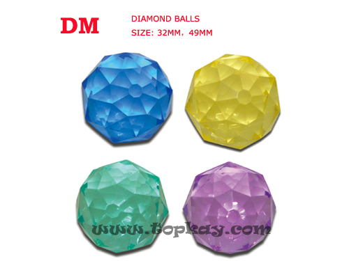 Diamond shape Bouncy Balls