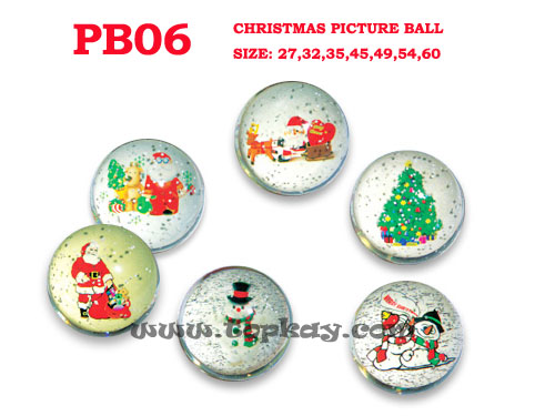 Christmas Bouncing ball