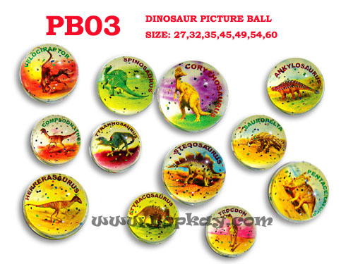 Dinosaur Picture Ball