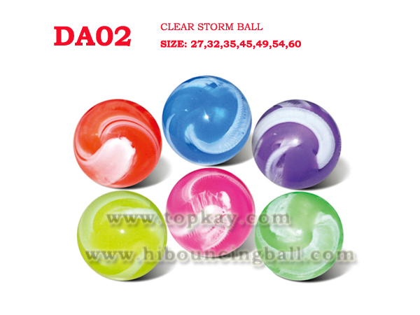 CLEAR BOUNCING BALL