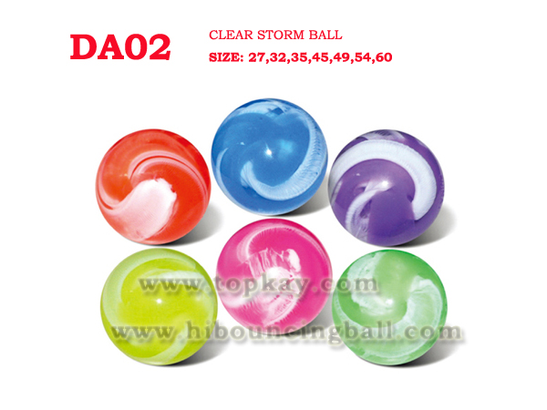 topkayCLEAR BOUNCING BALL